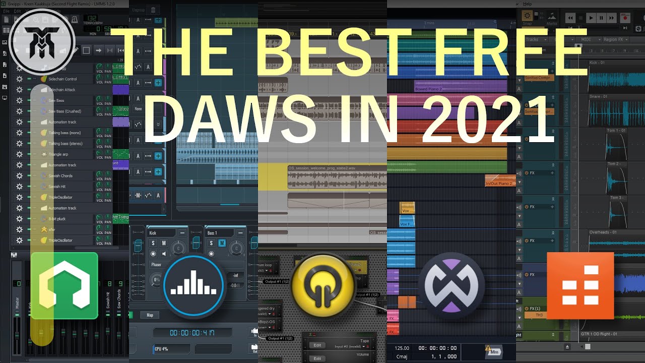 Best Free DAWs [Free Software to Make Music] (2021).jpg
