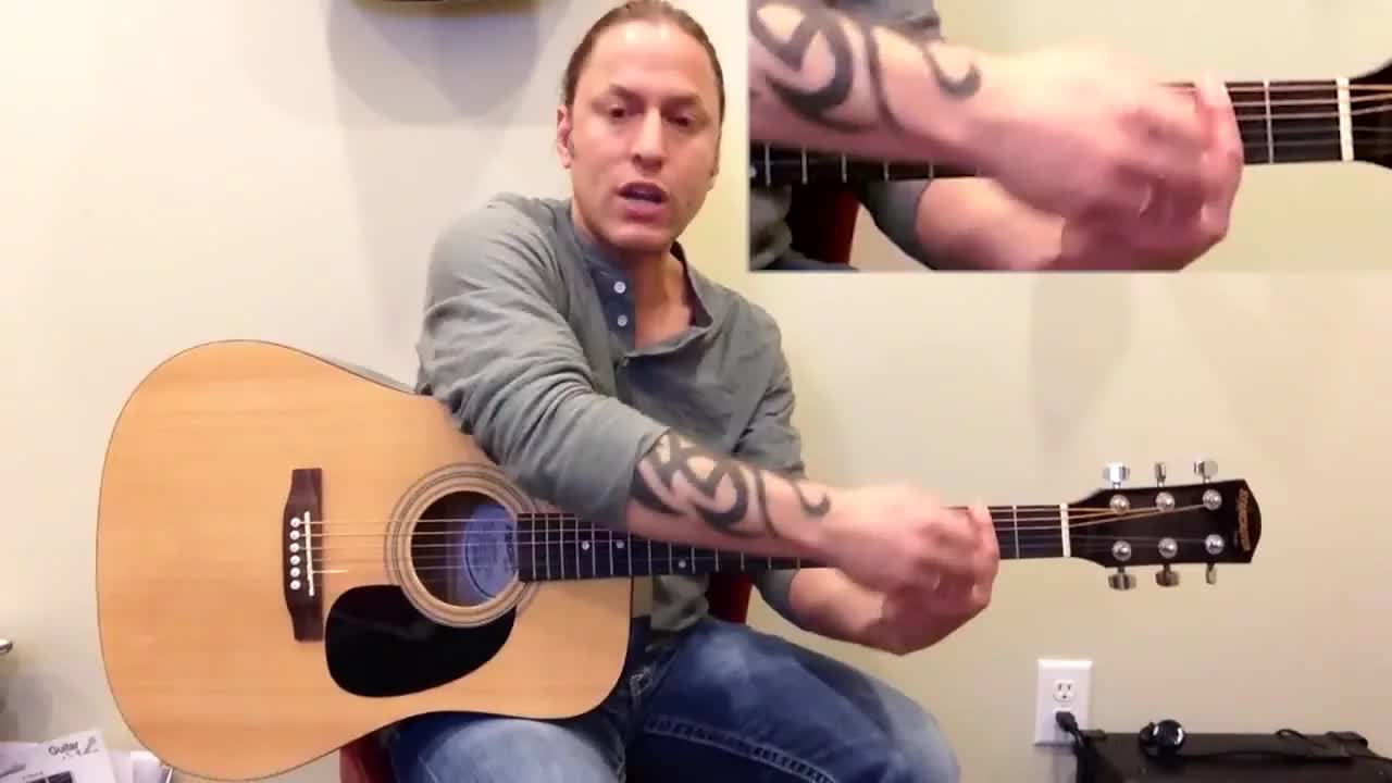 Steve Stine Easy Guitar Lesson - Learn How To Play I Don't Want to Be Your .jpg