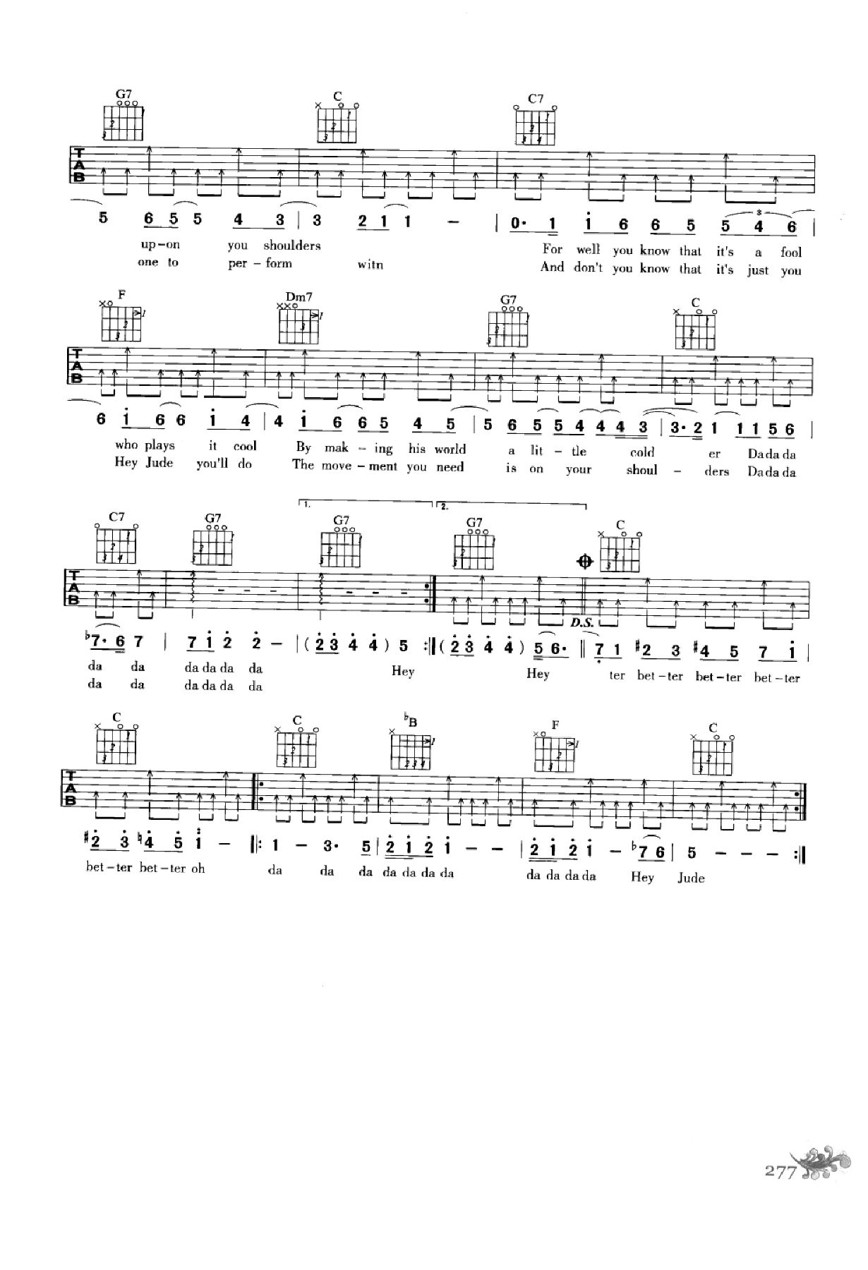 最易上手：吉他弹唱超精选152首曲谱-286.png