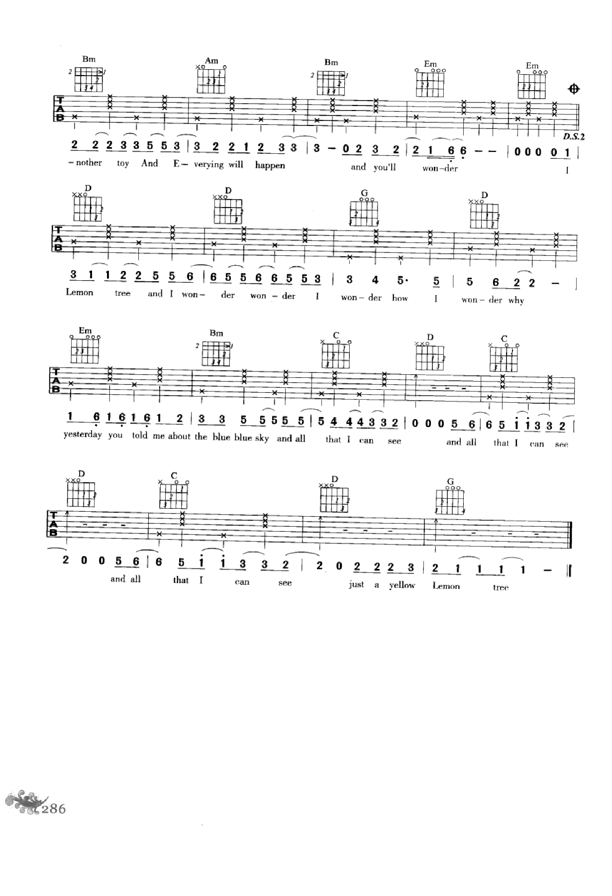 最易上手：吉他弹唱超精选152首曲谱-295.png