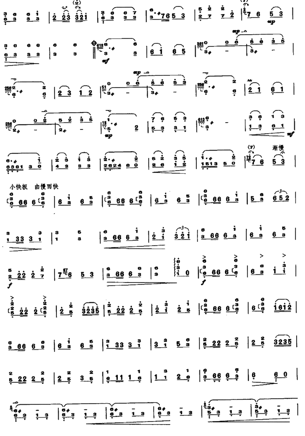 彝族舞曲 [简谱版]（独奏共4张）2.png