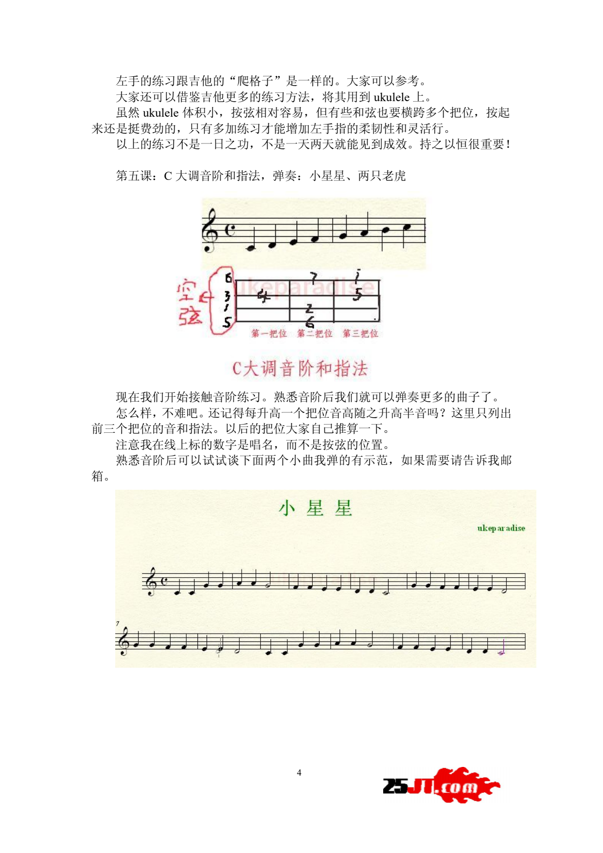 尤克里里_ukulele弹奏教程_04.png