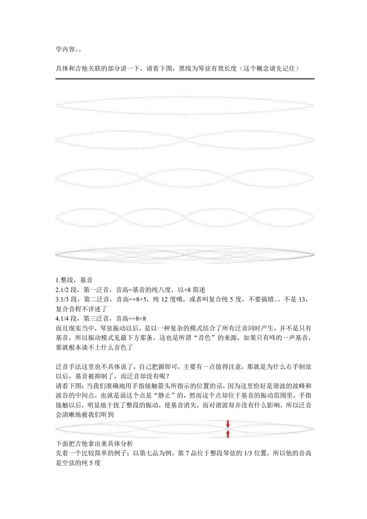 『搞定泛音！』详细研究泛音的制弦位置和音高关系_b23133_1.png