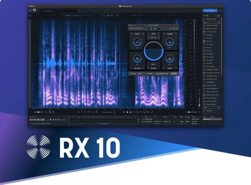 音频修复软件业界翘楚跨界再进化：iZotope RX 10超前瞻功能...