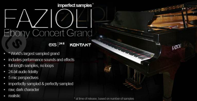 Fazioli Ebony Concert Grand 极品法吉奥里大钢琴音色