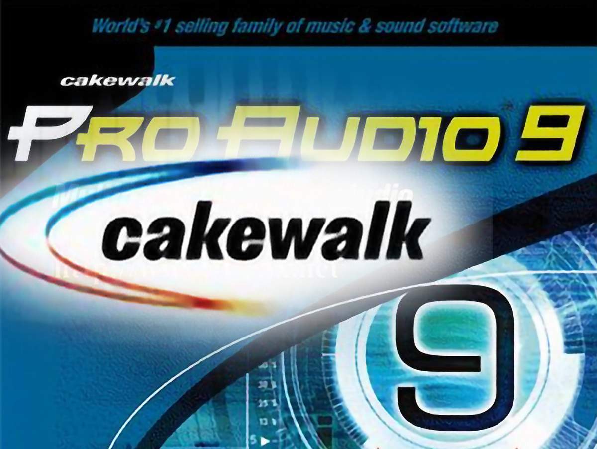 满满的回忆上世纪win95下的cakewalk pro audio中文版v9.03
