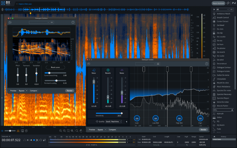 iZotope 推出 RX 11，引入新的机器学习技术解决噪声问题