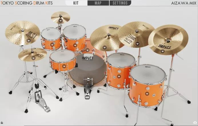 Tokyo Scoring Drum Kits KONTAKT 69.4GB