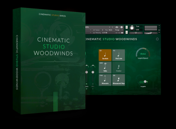 98GB电影工作室木管！Cinematic Samples Cinematic Studio Woodwinds KONTAKT