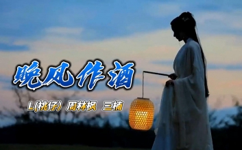 《晚风作酒》C调_L(桃籽)/周林枫/三楠_晚风作酒吉他谱